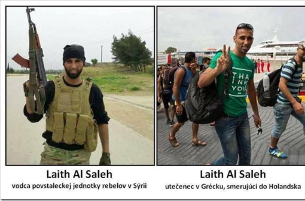 Sehen wir hier einen IS-Kämpfer, der als Flüchtling nach Europa kam? Nein! Laith Al saleh kämpfte einst gegen den IS.