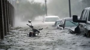 Hurrikan „Sally“ sorgte bereits für Überschwemmungen. Foto: AP/Gerald Herbert