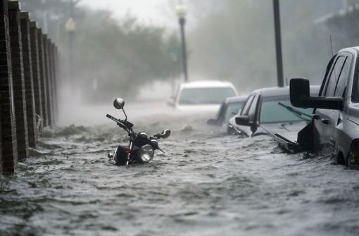 Hurrikan „Sally“ sorgte bereits für Überschwemmungen. Foto: AP/Gerald Herbert
