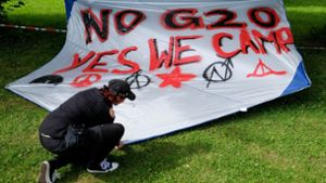 Die Stimmung in Hamburg ist schon allein wegen des Umgangs mit den G20-Protestcamps aufgeheizt. Foto: dpa