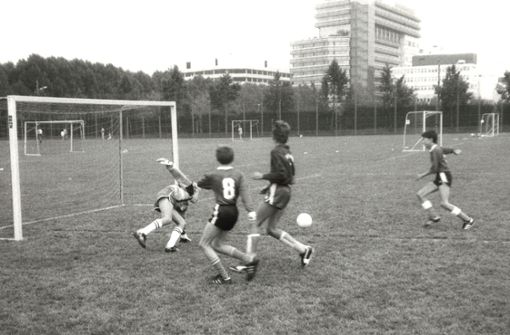 Die Spielfelder  liegen in unmittelbarer Nähe zum Stadion des VfB Stuttgart, der auch 2023 als Partner mit dabei ist. Foto: ADAC Württemberg e.V.