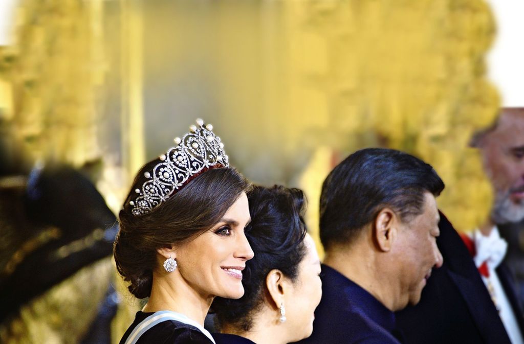 Die sozial engagierte Königin Letizia von Spanien sieht den Empfang von Staatsgästen als kleineren Teil ihrer Arbeit.