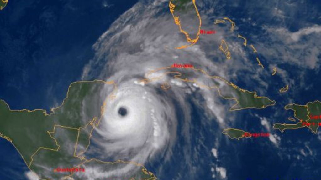 Wo warst Du, als...: Hurrikan Wilma auf Florida zustürmte?