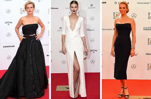 Kleider Beim Bambi 2014 Die Tops Und Flops Vom Roten Teppich In