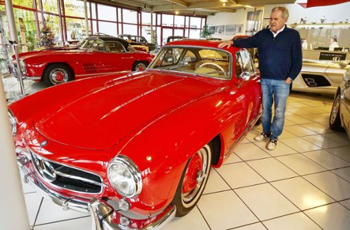 Klaus Kienle ist einer der renommiertesten Mercedes-Restauratoren. Gegen die Betrugsvorwürfe gegen ihn wehrt er sich vehement. Foto: Simon Granville