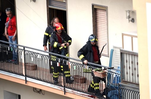Ein Mann soll am Freitag in Neapel von seinem Balkon aus mehrere Menschen erschossen haben. Foto: ANSA