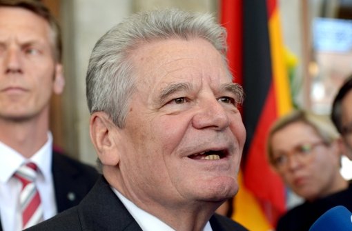 Bundespräsident Joachim Gauck will die Bedeutung der Freiheitsrechte betonen Foto: dpa