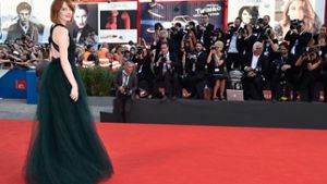Emma Stone zieht beim Filmfestival von Venedig die Kameras auf sich. Foto: Getty Images Europe