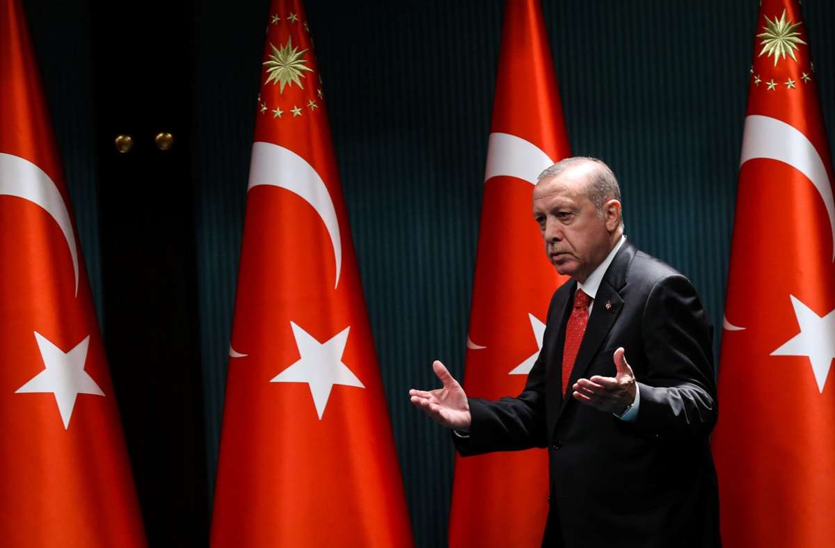 AKP-Chef Erdogan – seine Partei will soziale Netzwerke stärker kontrollieren. Foto: AFP/ADEM ALTAN