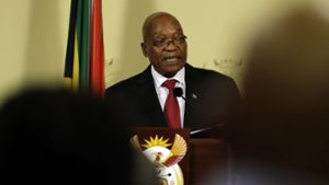 Präsident Zuma tritt zurück