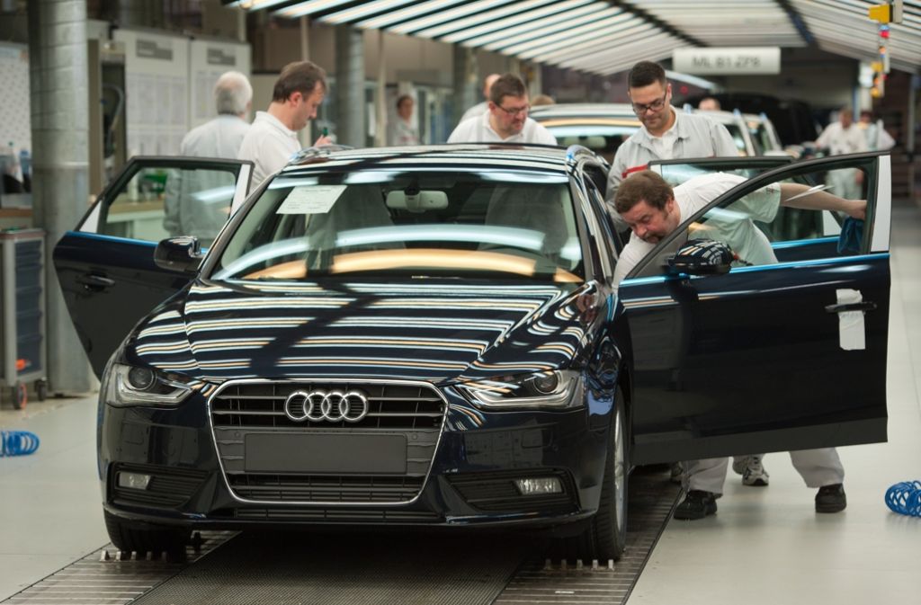 In der Belegschaft bei Audi macht sich  Unsicherheit breit Foto: dpa