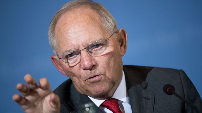 Schäuble bremst bei Steuerentlastung