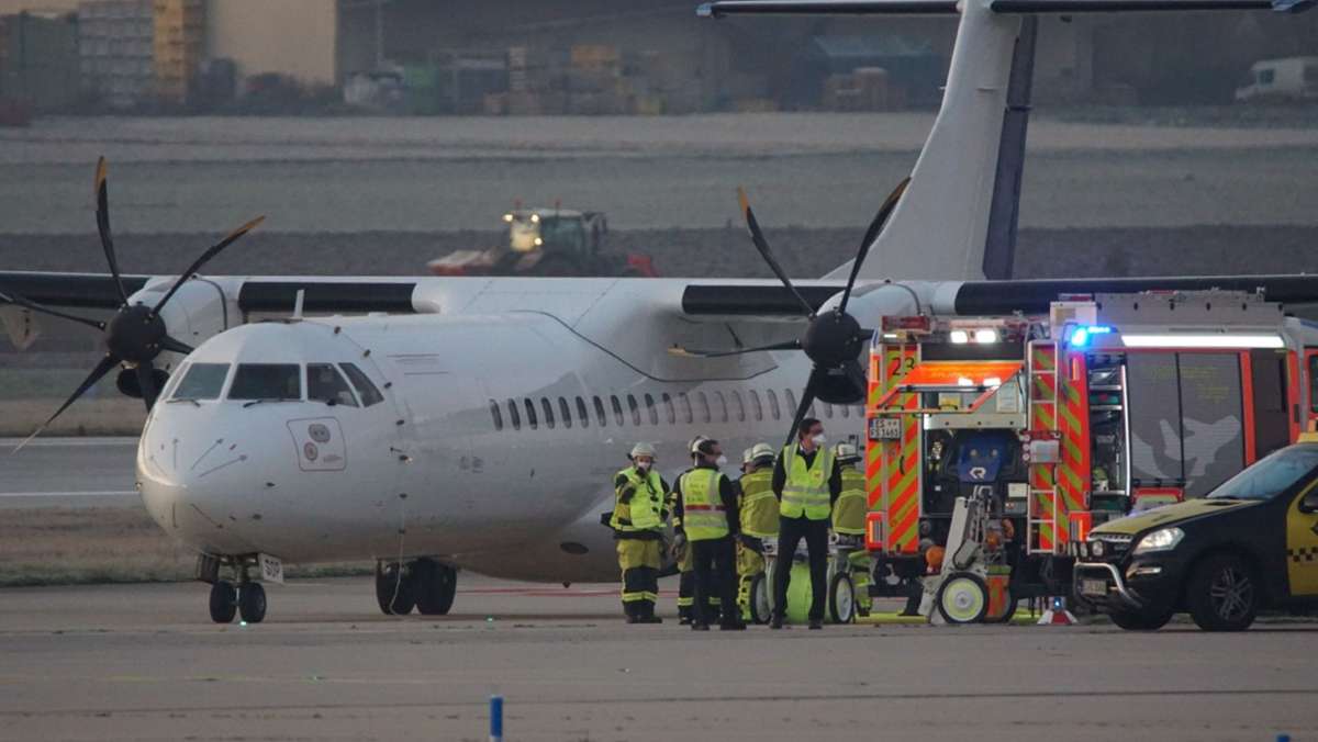 Sicherheitslandung am Stuttgarter Flughafen: Technisches Problem zwingt Frachtmaschine zur Landung