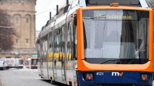 Straßenbahn in Mannheim entgleist
