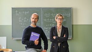Lehrer    Christoph Maria Herbst und   Brigitte Zeh Foto: dpa/Marc Meyerbroeker