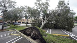 Hurrikan „Ian“ wird mit der Stärke vier von fünf als extrem gefährlich eingestuft. Foto: dpa/Wilfredo Lee