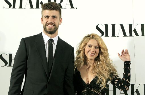 Von wegen Spielerfrau: Sängerin Shakira – hier mit Ehemann Gerard Piqué – gilt als eine der einflussreichsten Frauen der Welt. Wir haben ihren Werdegang in einer Bilderstrecke festgehalten. Klicken Sie sich durch. Foto: dpa
