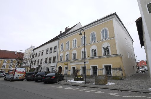 Hitlers Geburtshaus in Braunau am Inn. Foto: dpa