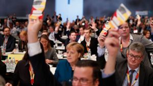 Bei der CDU gibt es keine Urabstimmung über ihren Kanzlerkandidaten. Foto: AFP/ODD ANDERSEN