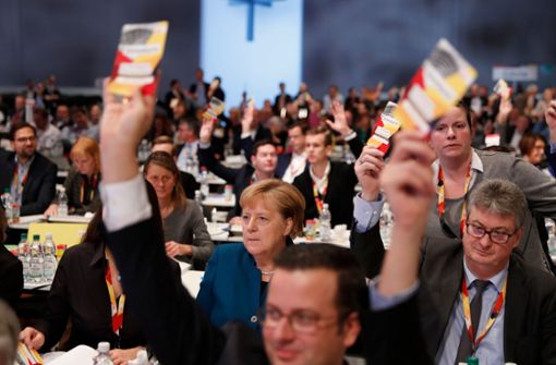 Bei der CDU gibt es keine Urabstimmung über ihren Kanzlerkandidaten. Foto: AFP/ODD ANDERSEN