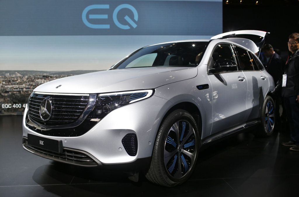 Das erste Modell der Elektro-Marke Mercedes EQ,  ein mittelgroßer SUV namens EQC, kommt in diesem Jahr auf den Markt.