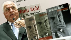 Altkanzler Helmut Kohl Foto: dpa
