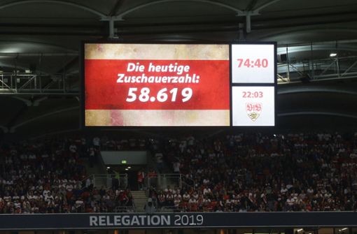 Der VfB Stuttgart liegt bei den Zuschauerzahlen im internationalen Zweitligavergleich auf dem ersten Platz. Foto: Pressefoto Baumann/Hansjürgen Britsch