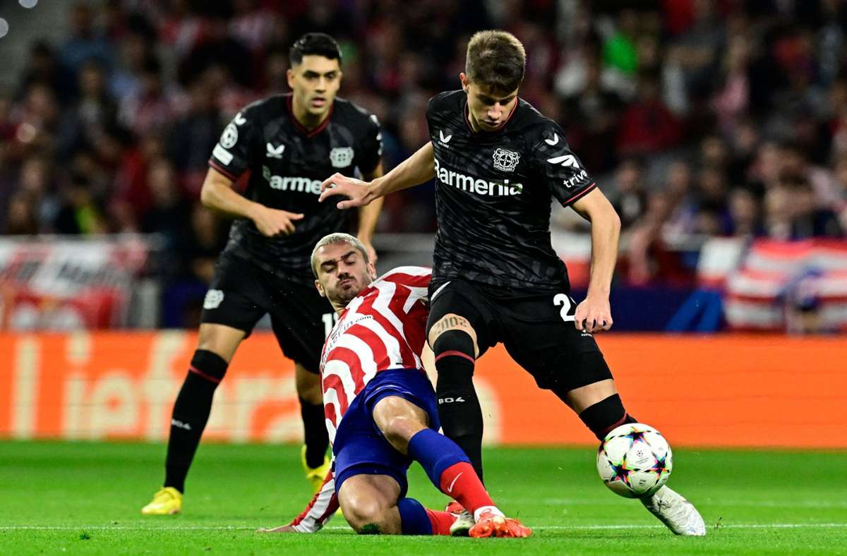 Nach einem Sieg des FC Porto ist Bayer Leverkusen  aus der Champions League ausgeschieden. Foto: AFP/JAVIER SORIANO