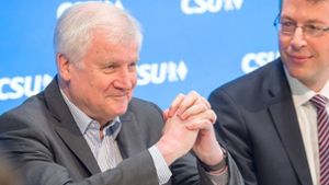 Der CSU-Chef und sein Wahlkampf-Manager: Horst Seehofer und Markus Blume Foto: dpa