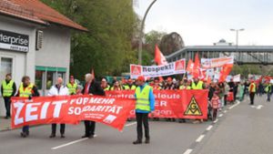 Gewerkschaften zeigen wieder Flagge
