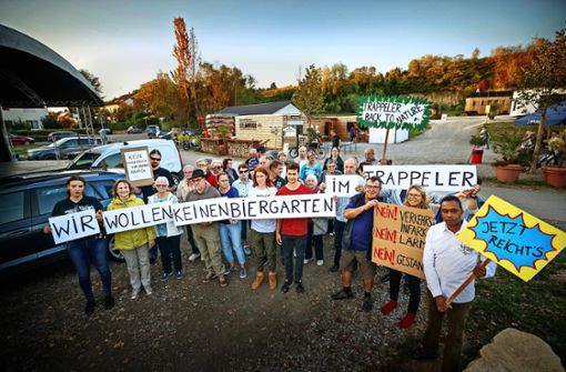 Mehrere Anwohner wollen, dass der  Biergartenbetrieb eingestellt wird. Foto: Gottfried Stoppel