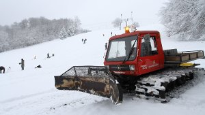 Erster Schnee - Skilifte gehen in Betrieb