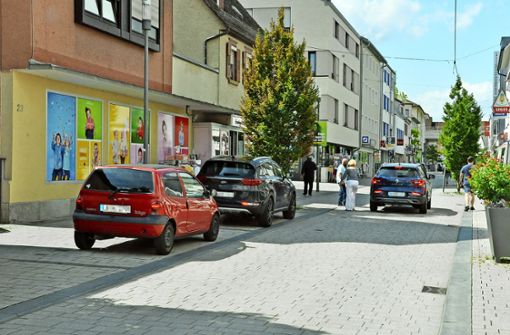 Autofrei oder nicht? Die Debatte um die Zukunft der Innenstadt beschäftigt in Kornwestheim die Kommunalpolitik. Foto: Marius Venturini