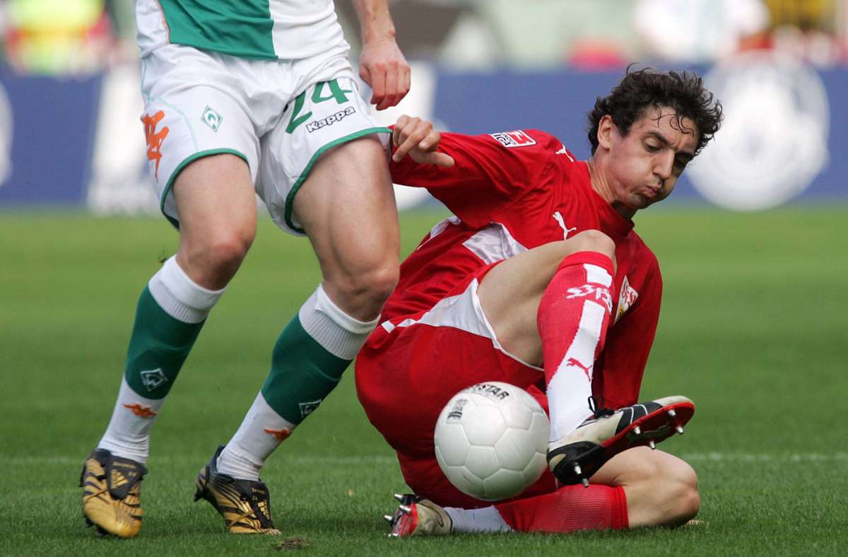 VfB-Neuzugang Roberto Hilbert erlebte 2006 in Bremen ein Wechselbad der Gefühle.