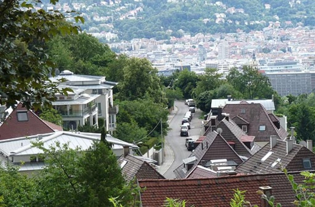 Klicken sie sich durch Stuttgarts teuerste Wohngegenden.  Foto: Belser