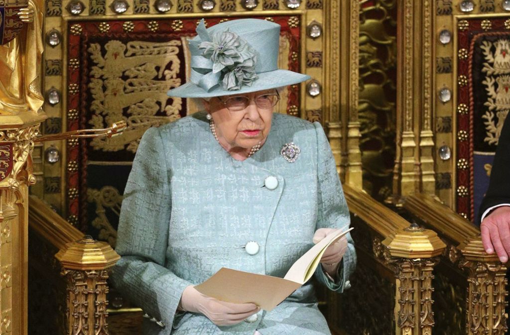 Zum zweiten Mal innerhalb von zwei Monaten verlas die Queen die Regierungserklärung von Premierminister Boris Johnson.