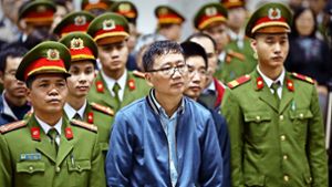 Ende einer Karriere: Trinh Xuan Tanh steht in Hanoi vor Gericht. Foto: ^pa