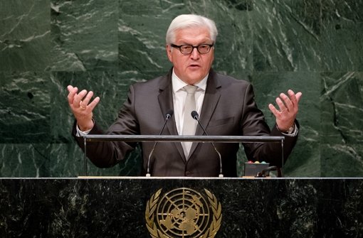 Frank-Walter Steinmeier hat die Vereinten Nationen vor einem Rückfall in die Zeiten des Kalten Kriegs gewarnt. Foto: dpa