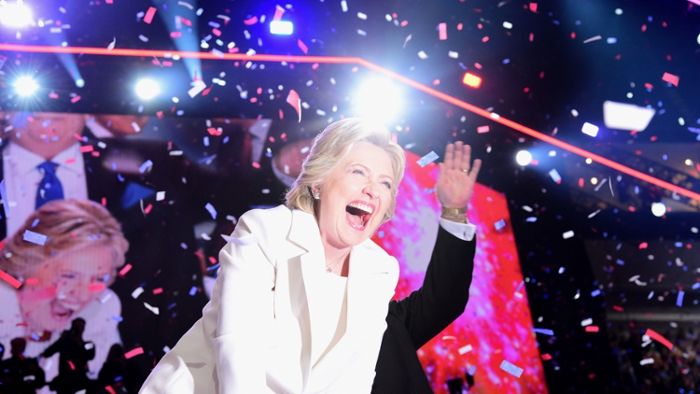 Clinton präsentiert sich als Kämpferin