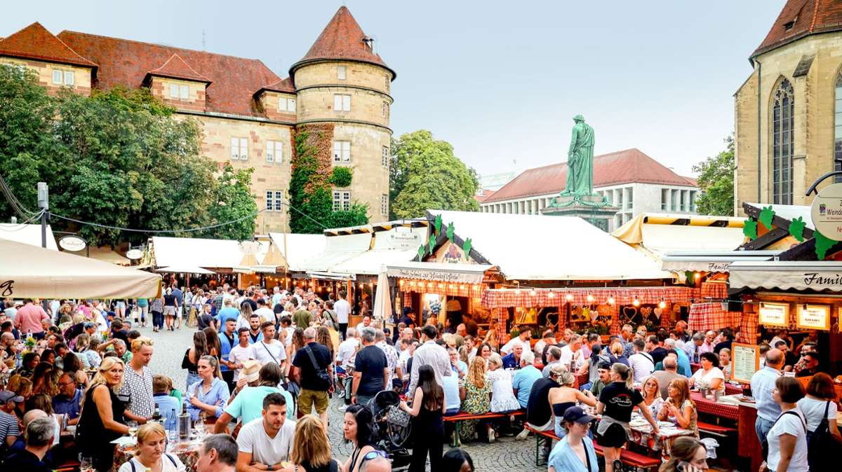 Stuttgart Wine Village – “The prices are steep, but those who come here ...