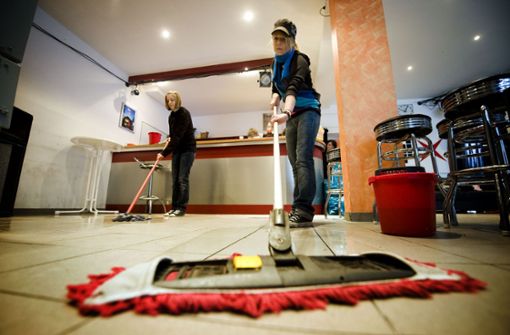 13,42 Euro Stundenlohn für die Reinigungskräfte ist dem Gemeinderat zu viel. Foto: Rudel