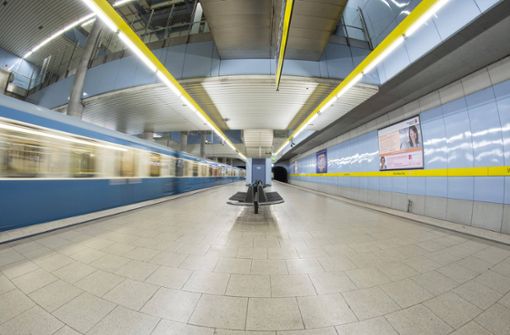 Die U-Bahnstation Max-Weber-Platz in München Foto: imago/imagebroker