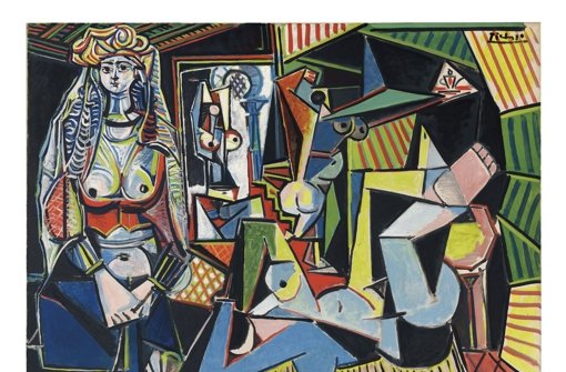 Die Auktion des teuersten Werkes aller Zeiten. Ein Bild von Pablo Picasso. Foto: Christies