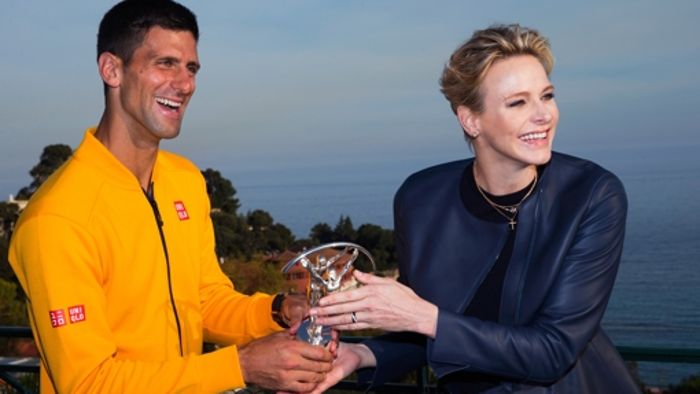 Charlène von Monaco ehrt Djokovic