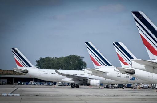 Bei Air France wird im Mai wieder gestreikt. Foto: AFP
