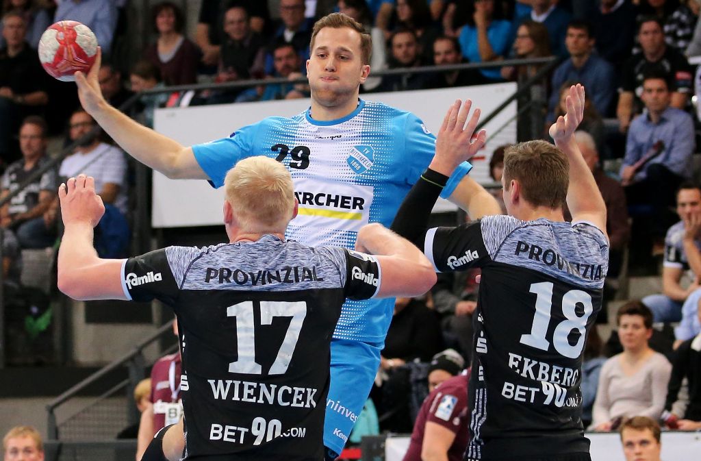 Sieben Tore gegen den Rekordmeister THW Kiel: Rechtshänder Marian Orlowski zeigt, wie wichtig er für Handball-Bundesligist TVB Stuttgart ist.