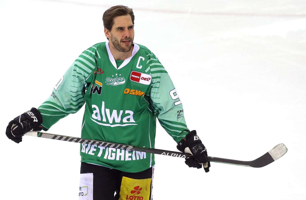 Deutsche Eishockey Liga Kapitän Constantin Braun bleibt bei Steelers Bietigheim an Bord