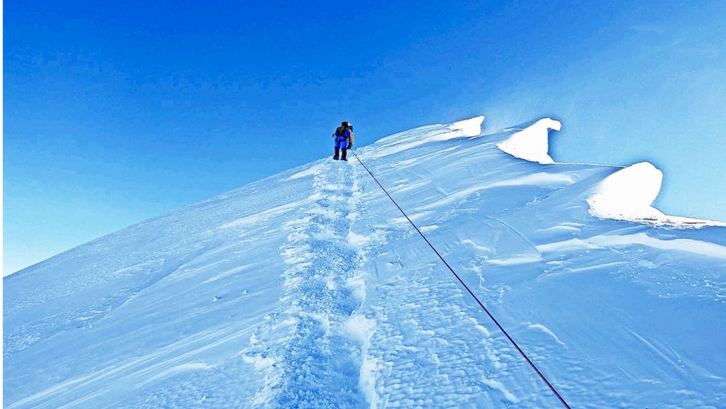 Serie Gipfeltraum: Ein Blinder auf dem Mount Everest: Ganz oben auf 8848 Meter