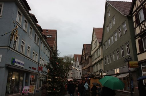 In diesem Jahr hoffentlich ohne Regen: Am Samstag ist Niklasmarkt. Foto: Annina Baur