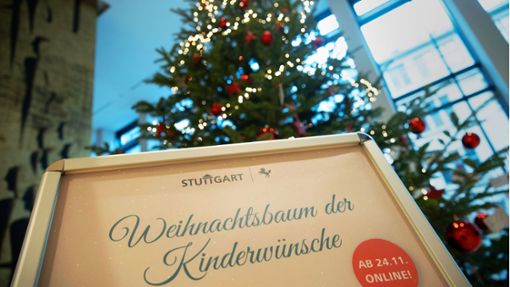 Der Weihnachtsbaum, der Kinderwünsche wahr macht. Foto: Lichtgut/Leif Piechowski